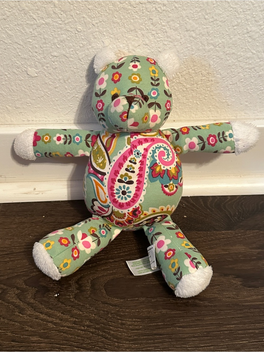 Vera Bradley Tutti Frutti Teddy Bear Plush Toy Doll 